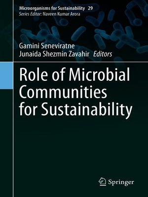 cover image of Role of Microbial Communities for Sustainability